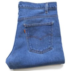 画像1: 90s USA製 Levi'sリーバイス 517 ストレッチ デニムパンツ w36★ブーツカット (1)