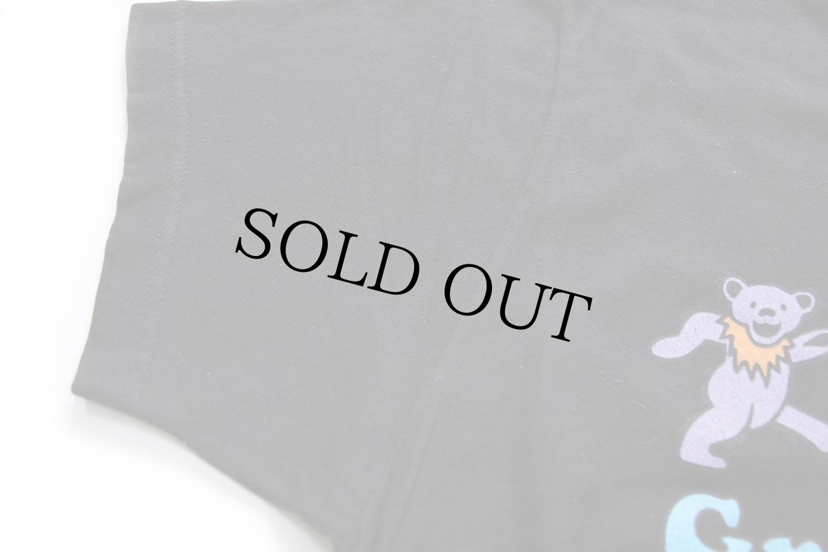 画像6: Grateful Dead グレイトフルデッド ダンシングベア コットンTシャツ 黒 M (6)