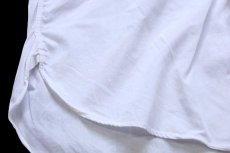 画像6: 60s PENNEY'S TOWNCRAFT 無地 マチ付き ピマ コットンシャツ 白 14 (6)