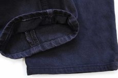 画像8: 90s 英国製 Levi'sリーバイス 501 後染め ブラック デニムパンツ フェード w34 L32★ユーロ (8)