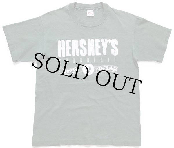 90s USA製 HERSHEY'Sハーシーズ チョコレート ロゴ CHOCOLATE TOWN