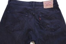 画像5: 90s 英国製 Levi'sリーバイス 501 後染め ブラック デニムパンツ フェード w34 L32★ユーロ (5)