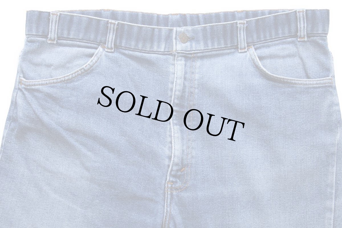 画像4: 80s Levi'sリーバイス 547 ストレッチ フレア デニムパンツ W40 L34 (4)