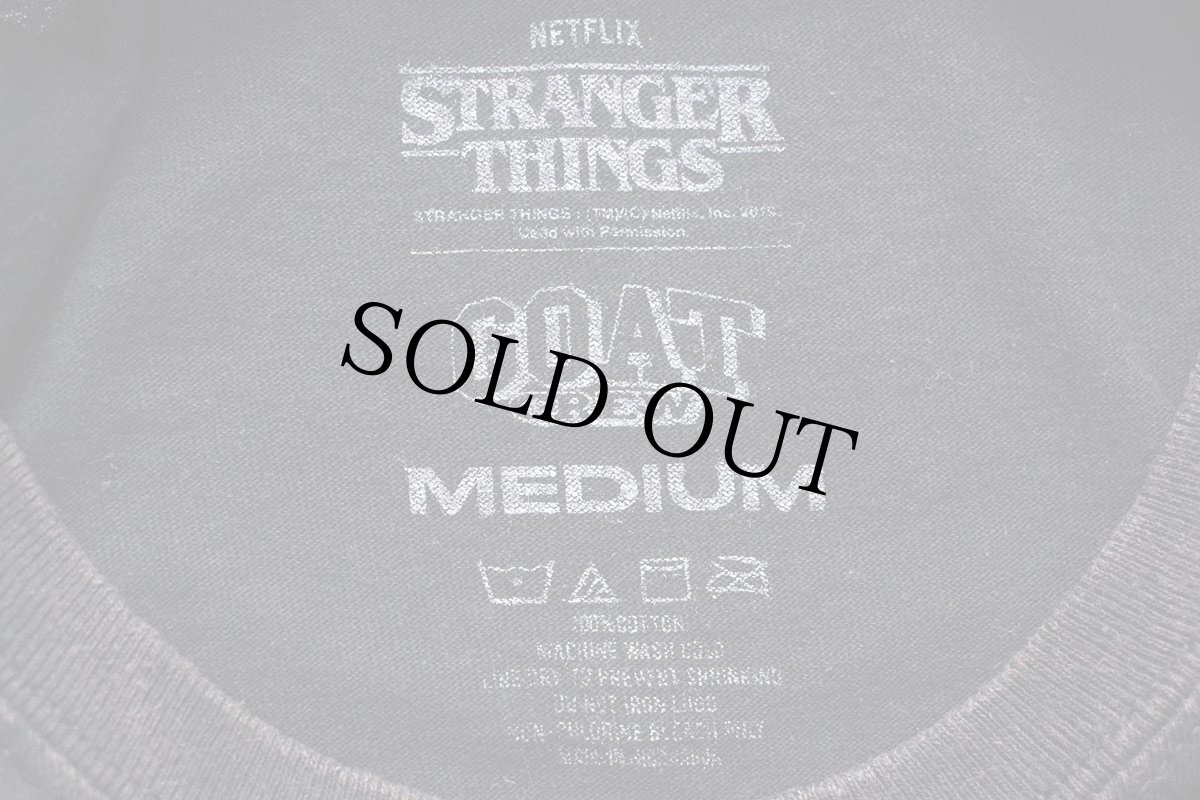 画像4: NETFLIX STRANGER THINGS ストレンジャーシングス Eddie Munson コットンTシャツ 黒 M (4)