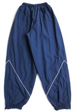 画像3: 00s 米軍 U.S.AIR FORCE PTU トレーニング ナイロンパンツ 紺 L/R★50 IPFU PFU (3)