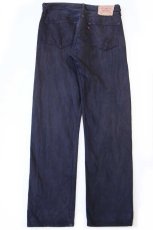 画像3: 90s 英国製 Levi'sリーバイス 501 後染め ブラック デニムパンツ フェード w34 L32★ユーロ (3)