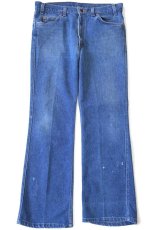 画像2: 90s USA製 Levi'sリーバイス 517 ストレッチ デニムパンツ w36★ブーツカット (2)