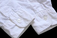 画像7: 60s PENNEY'S TOWNCRAFT 無地 マチ付き ピマ コットンシャツ 白 14 (7)