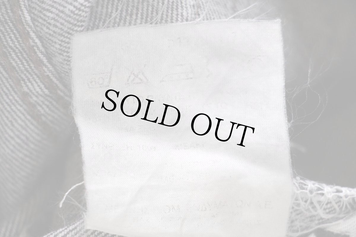 画像8: 80s Levi'sリーバイス 501 ペンキ飛び 先染め ブラック デニムパンツ W30 L33★ユーロ (8)