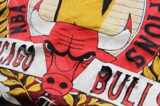 画像6: 90s USA製 NBA 1992 WORLD CHAMPIONS CHICAGO BULLS シカゴ ブルズ ダメージ コットンTシャツ 黒 XL (6)
