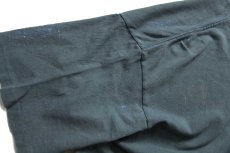 画像6: 90s USA製 Calvin Klein Jeans カルバンクライン ロゴ ひび割れプリント ペンキ飛び コットンTシャツ グリーングレー XL (6)