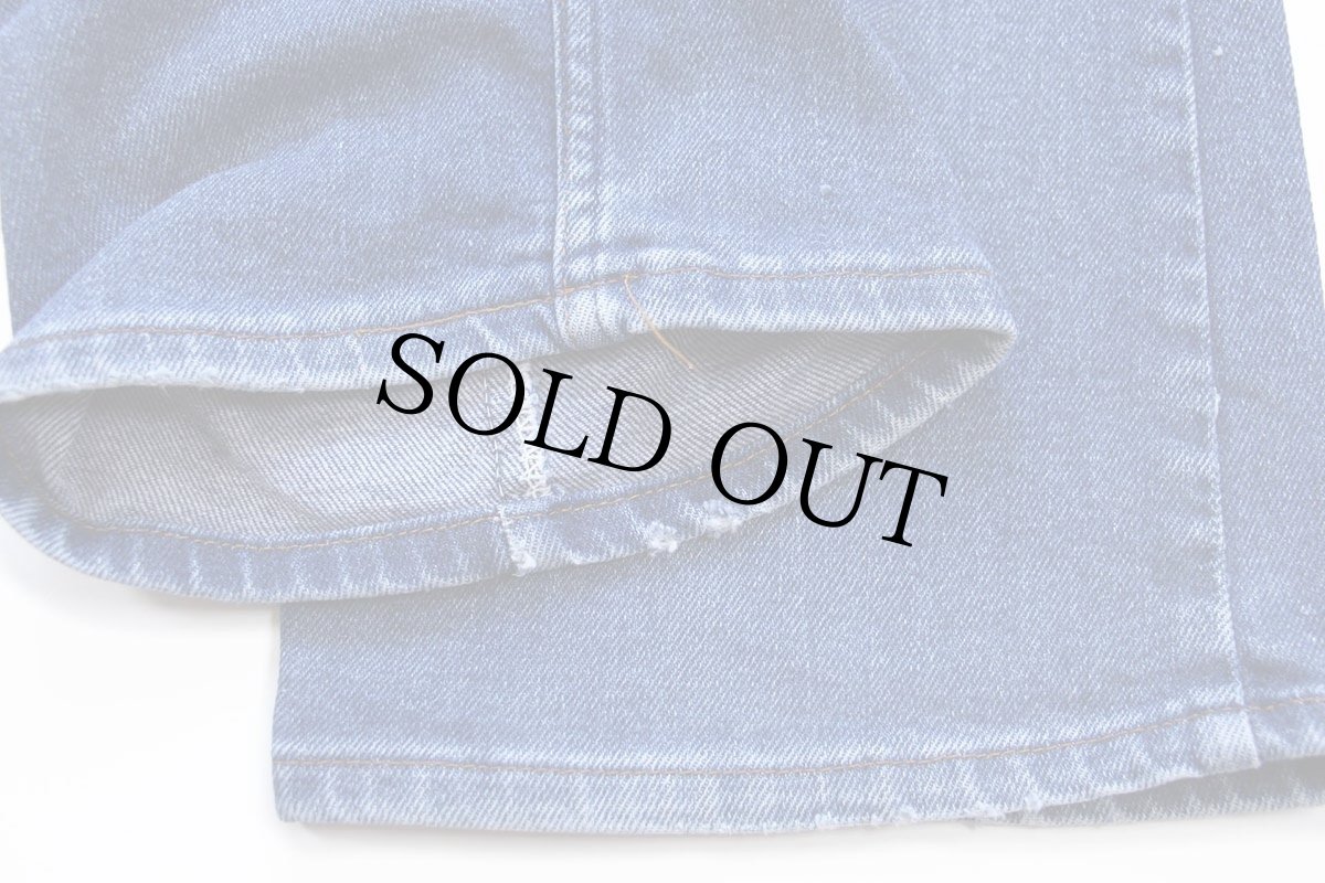 画像10: 80s Levi'sリーバイス 547 ストレッチ フレア デニムパンツ W40 L34 (10)