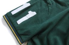 画像6: 00s RUGBY ラルフローレン ラグビー 刺繍 11 ナンバリング コットン 鹿の子 ポロシャツ 緑 M (6)