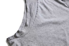 画像5: 00s NIKEナイキ スウッシュ ワンポイント ノースリーブ Tシャツ 杢グレー XL (5)