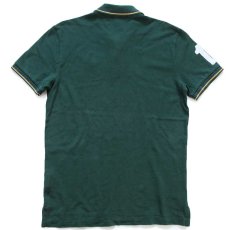 画像2: 00s RUGBY ラルフローレン ラグビー 刺繍 11 ナンバリング コットン 鹿の子 ポロシャツ 緑 M (2)