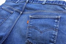 画像5: 80s Levi'sリーバイス 547 ストレッチ フレア デニムパンツ w40 L34 (5)
