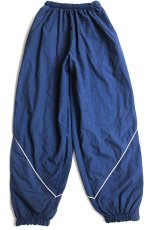 画像2: 00s 米軍 U.S.AIR FORCE PTU トレーニング ナイロンパンツ 紺 L/R★50 IPFU PFU (2)