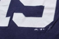 画像5: Majestic MLB New York Yankees ニューヨーク ヤンキース TANAKA 19 ナンバリング コットンTシャツ ナス紺 M (5)