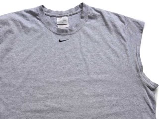 80s USA製 NIKEナイキ ロゴ Tシャツ 杢グレー L - Sixpacjoe Web