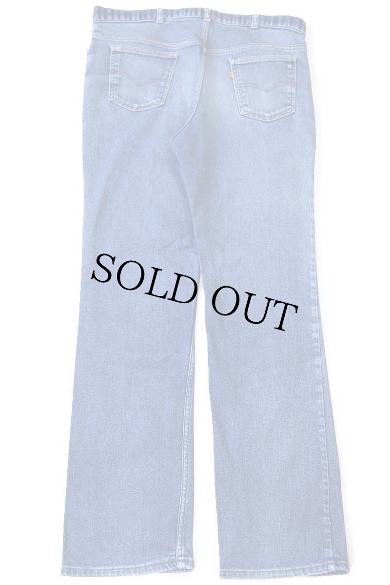 画像3: 80s Levi'sリーバイス 547 ストレッチ フレア デニムパンツ W40 L34 (3)