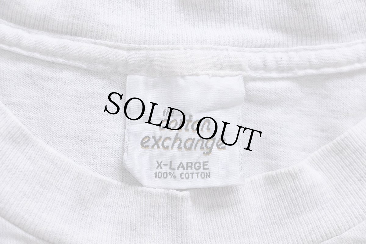 画像4: 90s USA製 the cotton exchange GEORGIA TECH コットンTシャツ 杢ライトグレー XL (4)