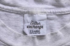 画像4: 90s USA製 the cotton exchange GEORGIA TECH コットンTシャツ 杢ライトグレー XL (4)
