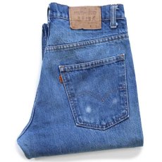 画像1: 70s USA製 Levi'sリーバイス 517 カットオフ デニムパンツ w32★ブーツカット (1)