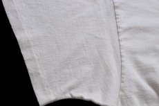画像7: 90s USA製 JOANN New York inspiring creativity サン スマイル ペンキ飛び 両面プリント コットンTシャツ 生成り XL (7)