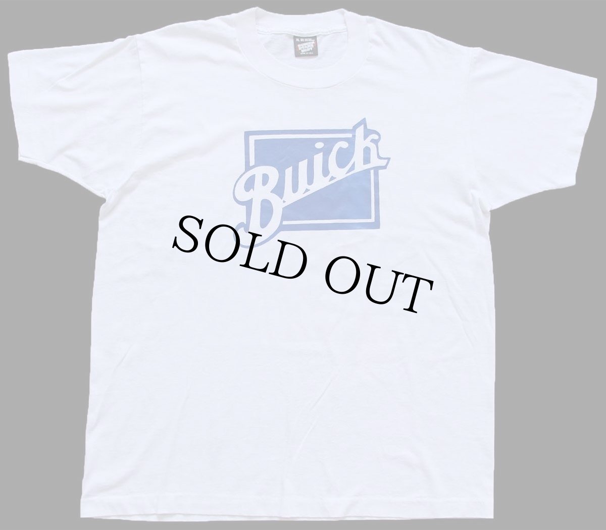 画像2: 90s USA製 Buick ロゴ Tシャツ 白 XL (2)