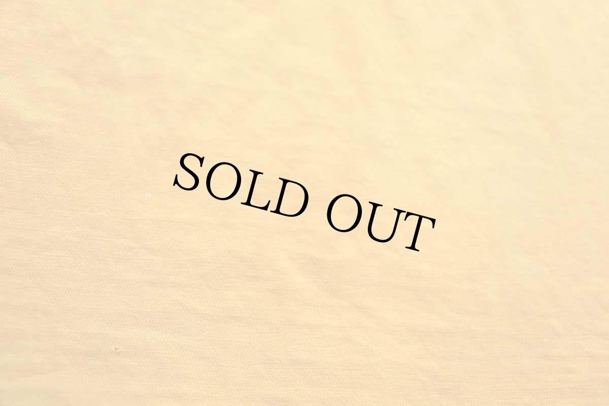 画像7: 70s USA製 Championチャンピオン MINNESOTA 12 ナンバリング ひび割れプリント コットン フットボールTシャツ マスタード M (7)