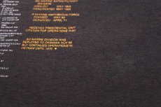 画像6: 90s USA製 U.S.M.C. 3RD MARINE DIVISION VIETNAM Tシャツ 黒 フェード XL (6)