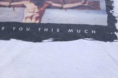 画像5: 00s I LOVE YOU THIS MUCH キリスト アート Tシャツ 白 XL (5)