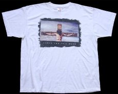 画像2: 00s I LOVE YOU THIS MUCH キリスト アート Tシャツ 白 XL (2)
