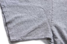 画像6: 90s USA製 The Cotton Exchange WILLIAMS COLLEGE コットン×レーヨン Tシャツ 杢グレー L (6)