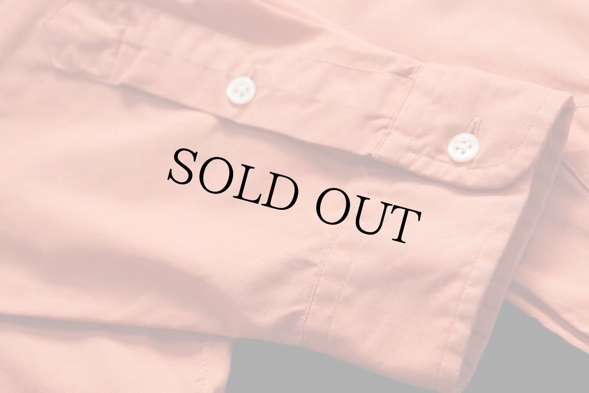 画像6: 00s ラルフローレン BLAKE ワンポイント ボタンダウン コットンシャツ 薄オレンジ L (6)