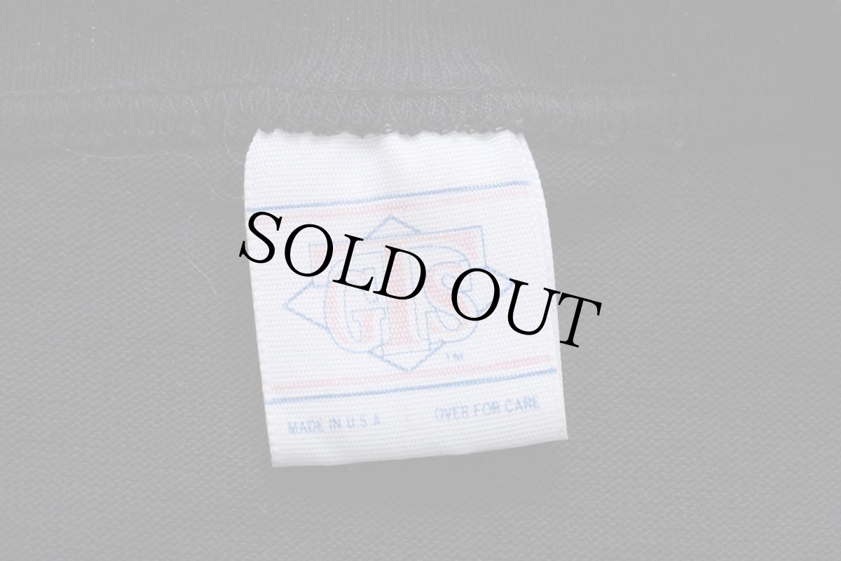 画像5: 90s USA製 NFL RAIDERS Vネック フットボールTシャツ 黒 L (5)