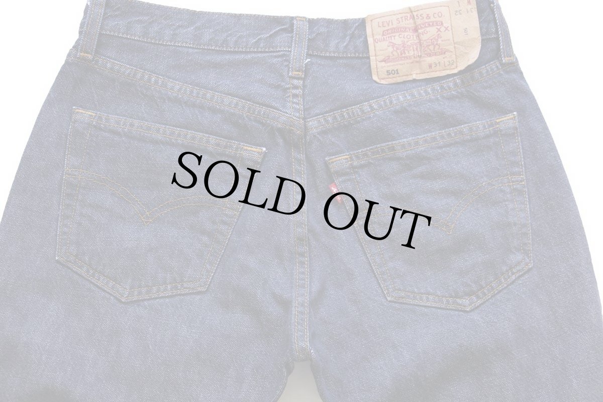 画像5: 00s ポーランド製 Levi'sリーバイス 501 バットダイ デニムパンツ W31★ユーロ (5)