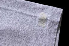 画像6: 90s USA製 MV SPORT NOTRE DAME コットン×レーヨン Tシャツ 杢グレー L (6)