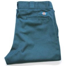 画像1: 90s USA製 Dickiesディッキーズ 874 ワークパンツ リンカーングリーン w34 (1)