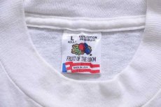 画像4: 90s USA製 U.S.NAVY Blue Angels 戦闘機 コットンTシャツ 白 L (4)