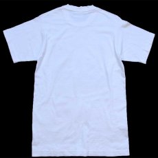 画像3: 90s USA製 BEARLY SURVIVING パンダ コットンTシャツ 白 S (3)