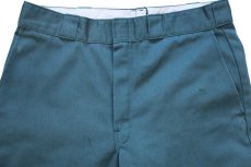 画像4: 90s USA製 Dickiesディッキーズ 874 ワークパンツ リンカーングリーン w34 (4)