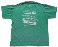 画像3: 80s USA製 NFL DALLAS アメフト 両面ひび割れプリント Tシャツ 緑 XL (3)