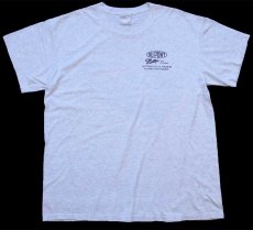 画像2: 90s DUPONT AUTOMOTIVE PAINT カスタムカー 両面プリント Tシャツ 杢ライトグレー XL (2)