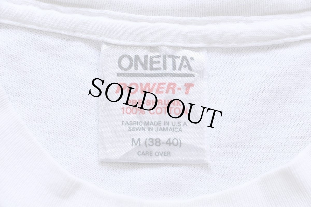 画像4: 90s CARNIVORE SUMATRAN TIGER SAN DIEGO ZOO WILD ANIMAL PARK アート コットンTシャツ 白 M (4)