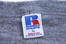 画像5: 90s USA製 RUSSELLラッセル NORTHEASTERN STAFF アメフト Tシャツ 杢グレー XL (5)