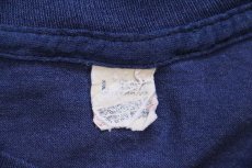画像5: 80s USA製 GEORGETOWN UNIVERSITY HOYAS ブルドッグ マスコット Tシャツ 紺 L (5)