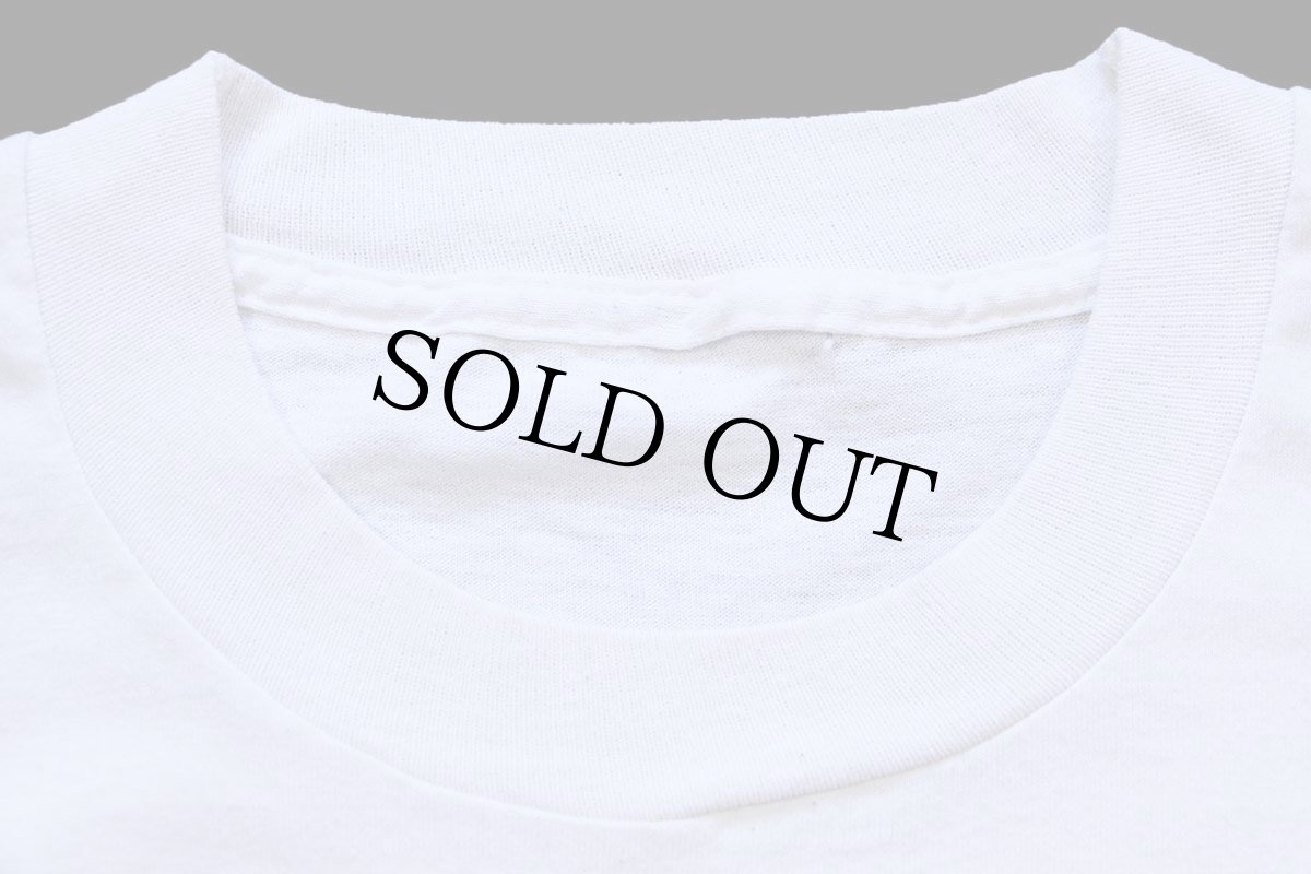 画像5: 90s HOTROD ホットロッド フレイムス ビキニガール ヤシの木 サーフボード アート Tシャツ 白 (5)