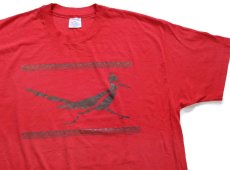 画像1: 90s USA製 Hanes ロードランナー Tシャツ 赤 XXL★特大 (1)