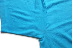 画像6: 90s USA製 Hanes MOPARS on the TRACK CHRYSLER PLYMOUTH JEEP EAGLE PEUGEOT ロゴ 両面プリント Tシャツ 青 XL (6)